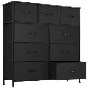 CAVINAS Tall Dresser for Bedroom, Fabric Chest of Drawers, Storage Cabinet with Water-Resistant Wooden Top for Closet/Nursery/Entryway - 1 of 4