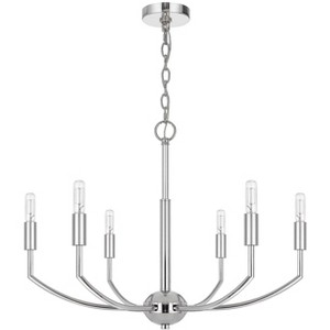 Cal Lighting Maxton 60W x 6 Metal Chandelier - 1 of 4