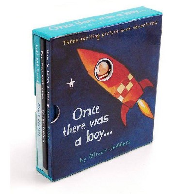 Once There Was a Boy... - by  Oliver Jeffers (Mixed Media Product)