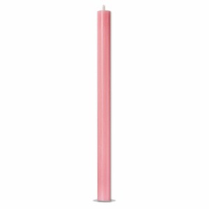 tag Color Studio 12" Straight Taper Unscented Smokeless Paraffin Wax Candle Pink Burn Time 12 hrs. Sold In Units of 1 - 1 of 1