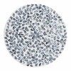 bali & pari Marilla Mother of Pearl Capiz Shell Ottoman Footstool Mosaic Black/White - 4 of 4