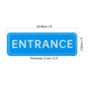 Unique Bargains Acrylic Self-Adhesive Decor Home Door ENTRANCE Sign - 2 of 4