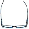 Calabria 759 Designer Acetate Reading Glasses in Blue +3.00 138mm Frame/50mm Lens Width - 2 of 3