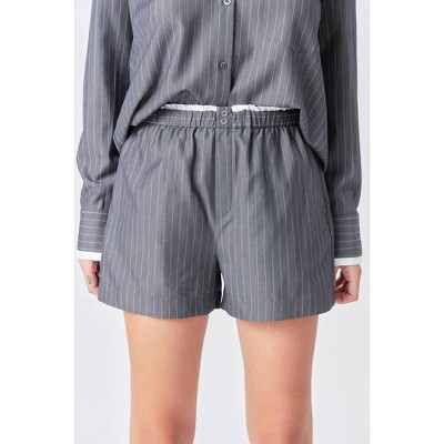 Women's Boxer Shorts - Grey Lab