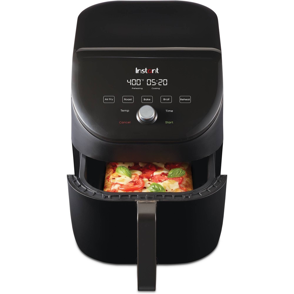 Photos - Pan INSTANT Vortex 6qt Slim 5-in-1 Air Fryer Black 