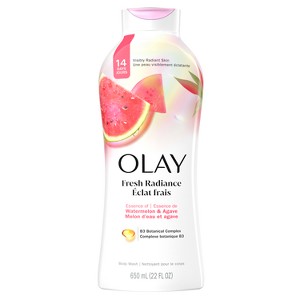 Olay Fresh Outlast Body Wash - Watermelon & agave - 22 fl oz - 1 of 4