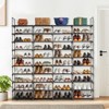 KTMBDW 10 Tiers Shoe Rack Storage Organizer Shoe Shelf Organizer for Entryway Holds 80 Pairs Shoe, Stackable Shoe Cabinet Shoe Rack, Black - 2 of 4