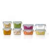 495ML GLASS LOCK/FOOD STORAGE CONTAINER, ITEM# RP-523,玻璃保鮮盒