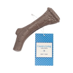 Country Living Nylon Antler Chew Toy for Dogs - Natural Chicken Flavor - 1 of 4