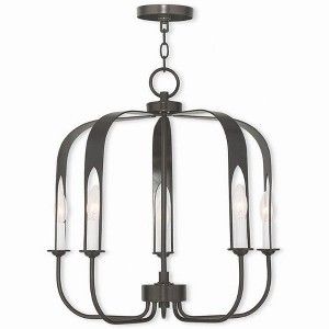 Livex Lighting Addison 5 - Light Chandelier in  English Bronze - 1 of 2