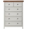 Racxily 6-Drawer Dresser, Farmhouse Storage Cabinet for Living Room & Closet. - 2 of 4