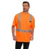 Canada Weather Gear Men’s High Visibility Safety Tee – Reflective Short Sleeve Work Shirt – Lightweight & Breathable - 3 of 4