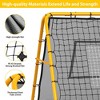Soccer Rebounder Net with Adjustable Angle, Heavy-Duty Iron Frame for Football Training, Solo & Team Practice, Easy Assembly Backyard Goal Trainer - 4 of 4