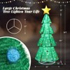 Karl Home 6ft Pre-Lit Pop-Up Christmas Tree with 200 LED Lights Outdoor Decoration - 2 of 4
