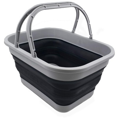 SAMMART 19L (5 Gallons) Collapsible Tub with Handle