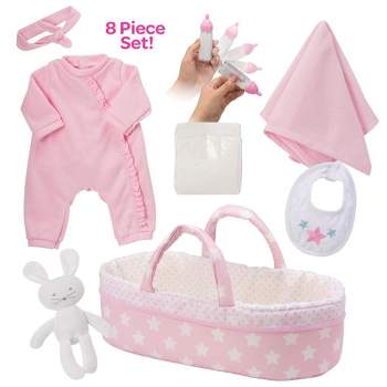 Adora Adoption Baby Doll Accessories & Bunny Toy Set - It's a Girl!