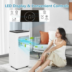 Acekool 14000 BTU Portable Air Conditioner, 3-in-1 Quiet AC with Dehumidifier & Fan, Remote, Timer, Cools Up to 750 Sq.Ft, Easy Install, Mobility - 1 of 4