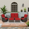 UPTIOT 6-Piece Outdoor Patio Conversation Set - 2 of 4