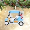 Polarx 2.75 In Golf Cart Christmas Tree Ornament , Christmas Decor Clubs Sport Hole In One (1PC) - 2 of 4
