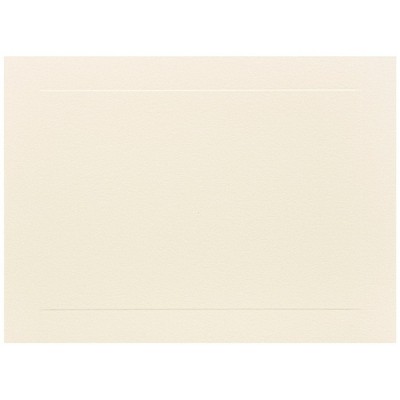 JAM Paper Smooth Personal Notecards Ivory 175995
