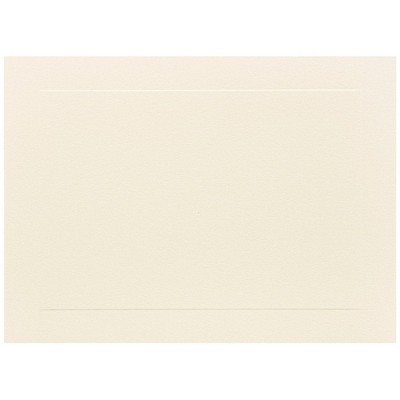 JAM Paper Smooth Personal Notecards Ivory 175995