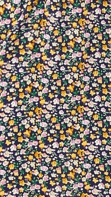 dark blue-floral