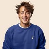 Dalix Astronaut Embroidered Crewneck Fleece Sweatshirt Pullover Mens - 3 of 4