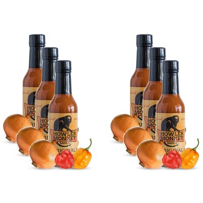 Howler Monkey Hot Sauce Original - Case of 6 - 5 OZ
