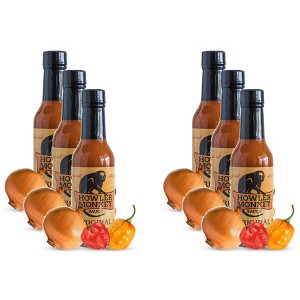 Howler Monkey Hot Sauce Original - Case of 6 - 5 OZ - 1 of 2