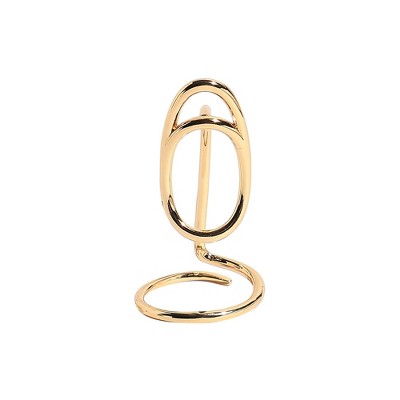 SOHI Women's California Gold Party Nail Ring