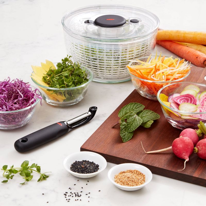 OXO Little Salad And Herb Spinner, 5 of 6