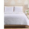 Greenland Home Fashions Cameo Whisper White Quilt Set - 2 of 3