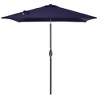 Sonkuki 6.5 FT Outdoor Patio Umbrella Market Table Umbrella With a Crank for Garden, Deck and Pool - 2 of 4