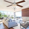 Bella Depot 52" Farmhouse Brown Wood Ceiling Fan 6-Speed Reversible Blades with Remote Control and Light Kit(Bulbs not Included) - 4 of 4
