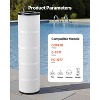 VEVOR Pool Filter Cartridge, 4x 105 Sq. Ft, Spa Hot Tub Filter Cartridge Replacement, Compatible with Pentair CCP420,  Pleatco PCC80-PAK4l, White - 3 of 4