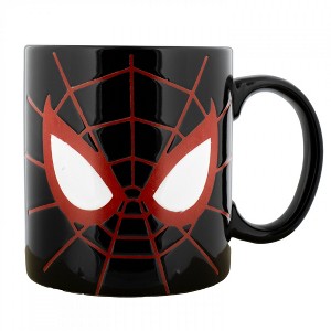 Adult Miles Morales Mask 20oz Ceramic Mug - 1 of 4