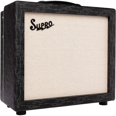 Supro 1614RT Amulet 1x12-inch 15-watt Tube Combo Amp Black Scandia