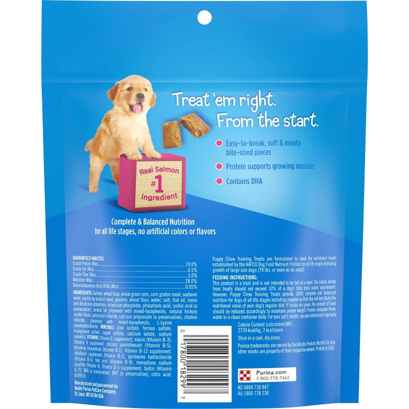 Nestle Purina Puppy Chow Training Dog Treats with Seafood Flavor - 24oz, 3 of 9