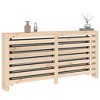 vidaXL Radiator Cover 66.5"x7.5"x33.1" Solid Wood Pine - 4 of 4