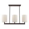 Livex Lighting Hayworth 3 - Light Chandelier in  Bronze - 2 of 4
