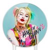 Birds Of Prey Harley Quinn Blowing Kisses Acrylic Cake Topper - 3 of 4