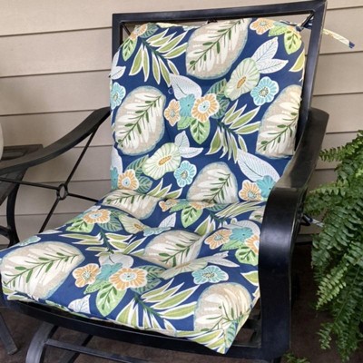 Kensington Garden 21x21 Solid Outdoor Seat and Back Chair Cushion Stone