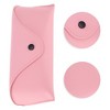 Unique Bargains Snap Button Portable Eyeglasses Case 6.89"x2.95"x1.77" - 2 of 3