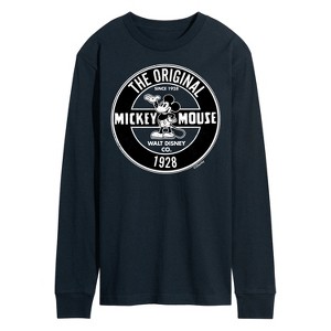 Men's - Disney - The Original Mickey Mouse Long Sleeve Graphic T-Shirt - 1 of 4