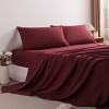 3/4 Pieces Brushed Microfiber Bed Sheet Set, 1800 Super Soft and Cozy Sheet Set - NTBAY - 4 of 4