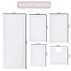 Home Weavers Luxury Collection 100% Cotton Tufted Bathroom Rug Set, Non-Slip Latex Bath Rug Set - 3 of 4