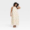 Women's Tie Neck Maxi Dress - A New Day™ - 3 of 3