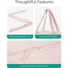 Gym Bag for Women with Toiletry Pouch, Lightweight Weekender Bags for Women with Wet Pocket Duffle Bag - 3 of 4