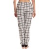Just Love Womens Buffalo Plaid Knit Jersey Pajama Pants - Buffalo Check Jogger PJ Bottom - 3 of 3