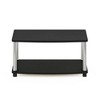 Furinno Industrial TV Stands Media Entertainment Center with 2-tier Open Storage Shelves - 3 of 4